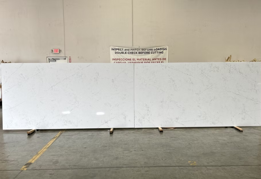 Calacatta Ola Blanca Sintera Silica-Free Quartz Slab