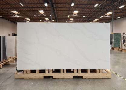Calacatta Horizonte Sintera Silica-Free Quartz Slab