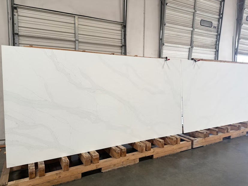 Calacatta Horizonte Sintera Silica-Free Quartz Slab