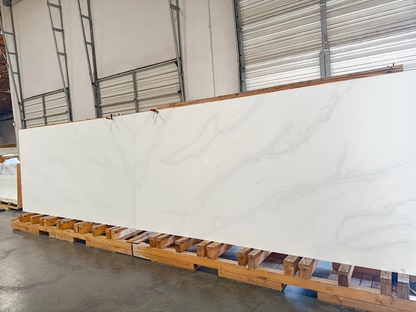 Calacatta Horizonte Sintera Silica-Free Quartz Slab