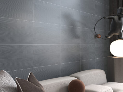 Ornate Grey Flow Color Body Porcelain Tile