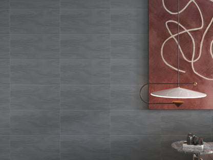 Ornate Grey Flow Color Body Porcelain Tile