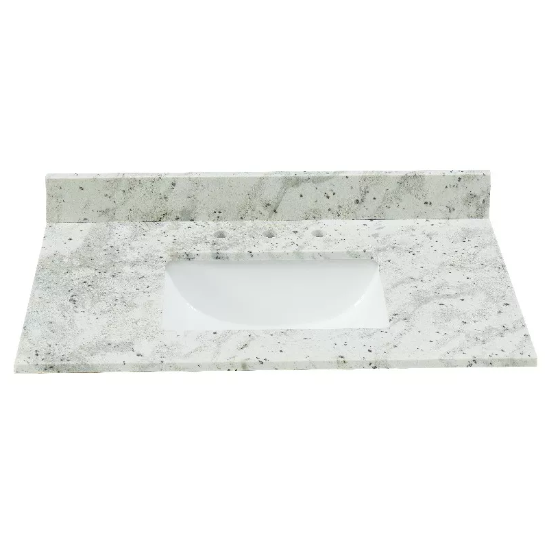 Glacier White Granite Vanity Top