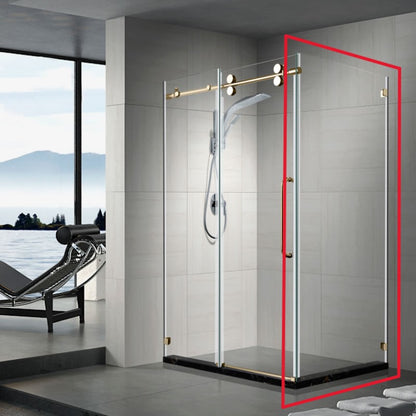 Freja Frameless Single Sliding Shower Door