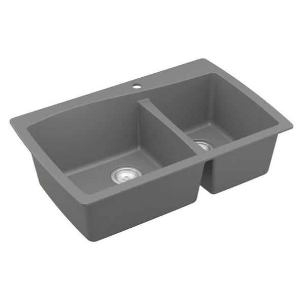 Tidal 34" Quartz Composite Top Mount Kitchen Sink