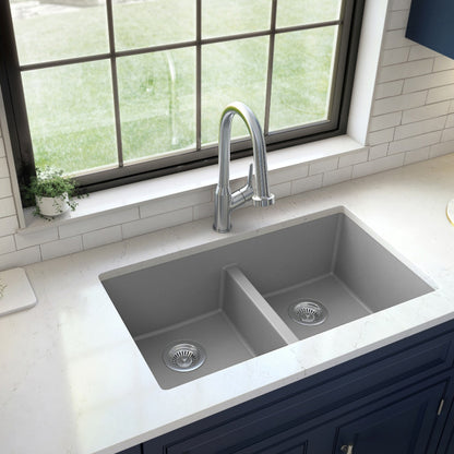 Essence 32" Quartz Composite Undermount Kitchen Sink