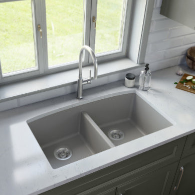 Tudor 33" Quartz Composite Undermount Kitchen Sink