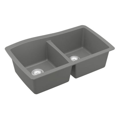 Tidal 34" Quartz Composite Undermount Kitchen Sink