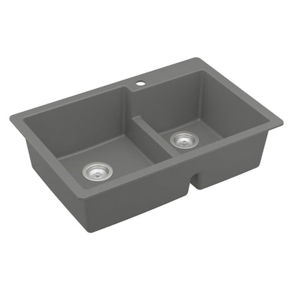 Essence 33" Quartz Composite Top Mount Kitchen Sink