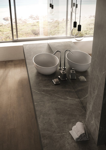 Atlas Plan PorcelainTop™ Grey Stone Italian Porcelain Slab