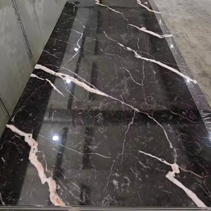 Nero Marble PVC Shower / Interior Decorative Wall Panel