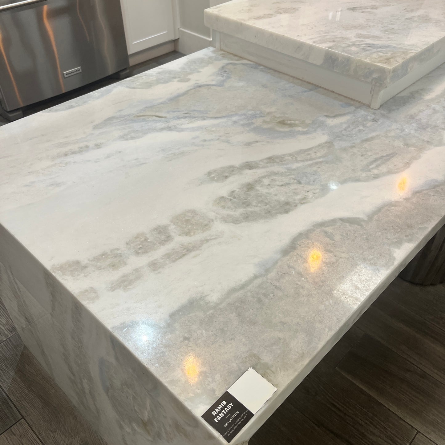 Namib Fantasy Honed African Quartzite Slab