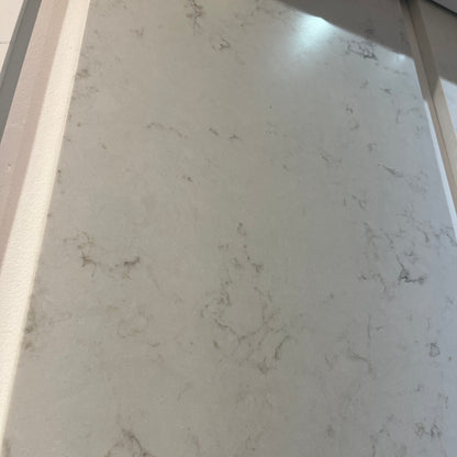 White Carrara Quartz Slab