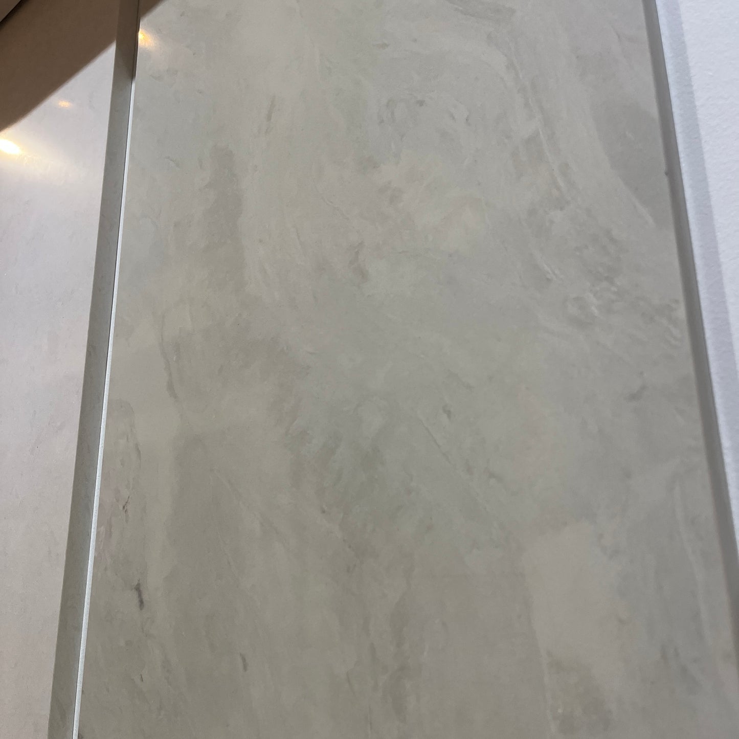 Pearl Grey Quartz Slab