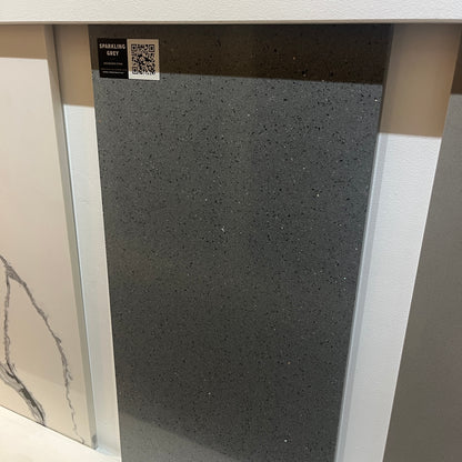 Sparkling Grey Quartz Slab