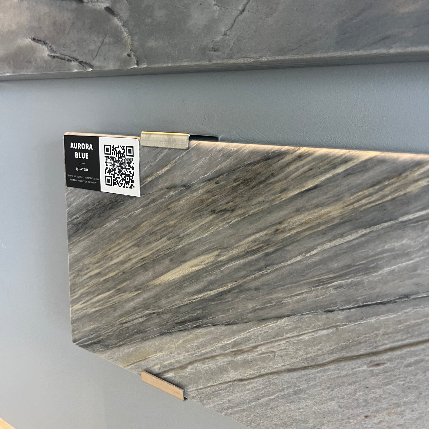 Aurora Blue Quartzite Slab