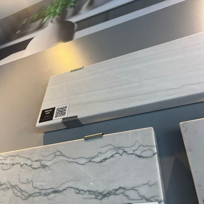 White Lux Quartzite Slab