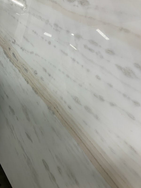 White Lux Quartzite Slab