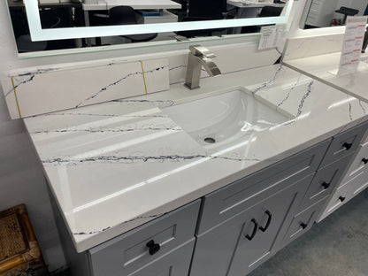 Calacatta North Quartz Vanity Top