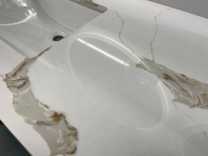 Calacatta Gold Quartz Vanity Top