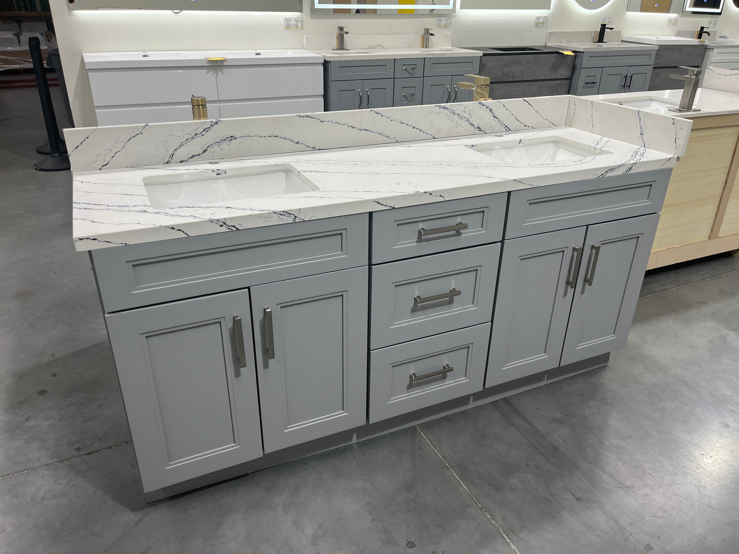 Calacatta North Quartz Vanity Top