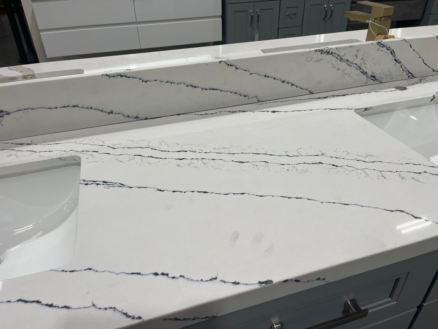 Calacatta North Quartz Vanity Top