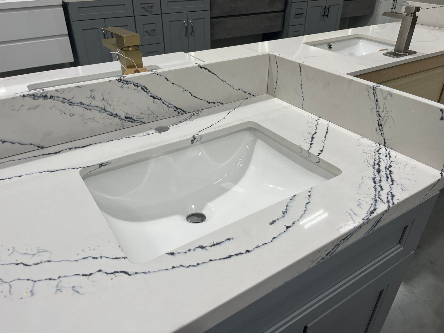 Calacatta North Quartz Vanity Top