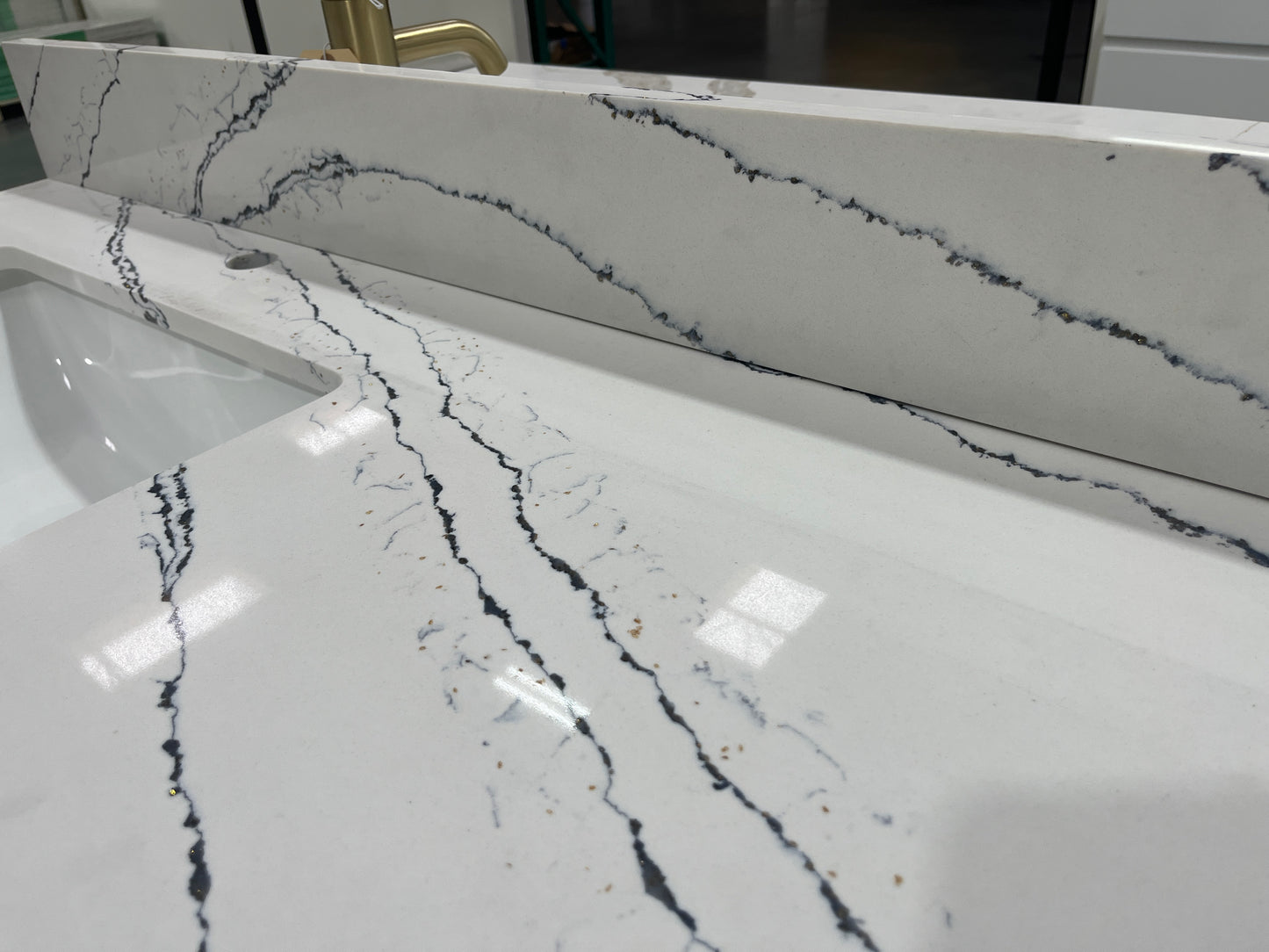 Calacatta North Quartz Vanity Top