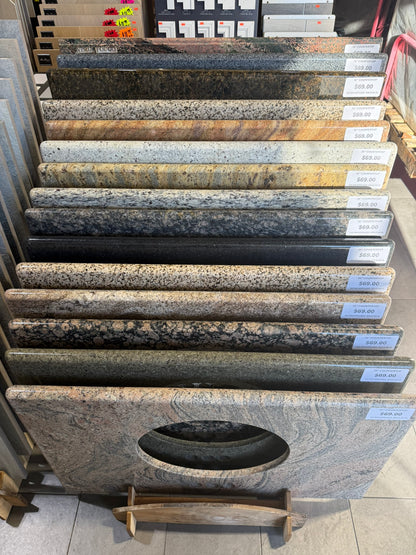 [CLEARANCE] 36 Inch Granite Vanity Countertop, No Backsplash