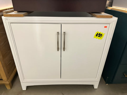[CLEARANCE] 36" White Cabinet Only Freestanding Vanity [BASE ONLY]