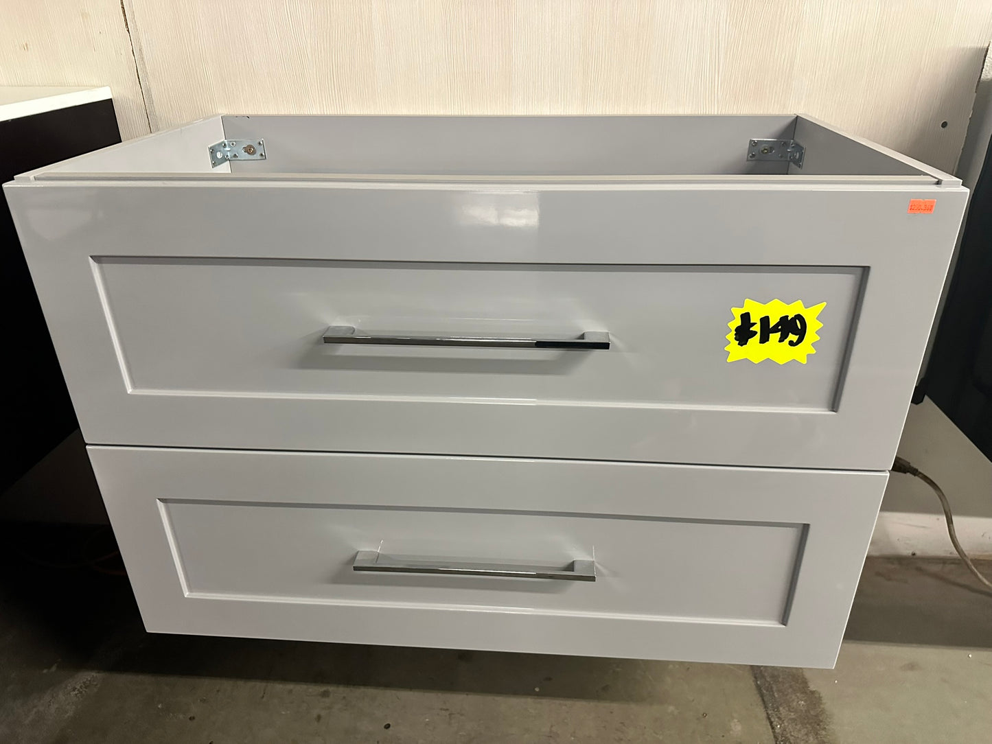 [CLEARANCE] 36" Shaker Grey Floating Vanity [BASE ONLY]