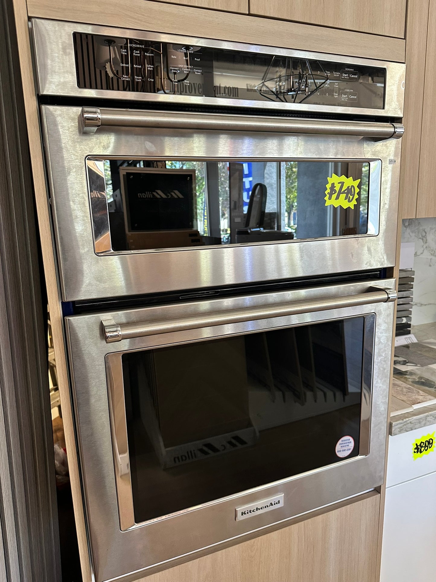 [CLEARANCE] Microwave with Double Ovens