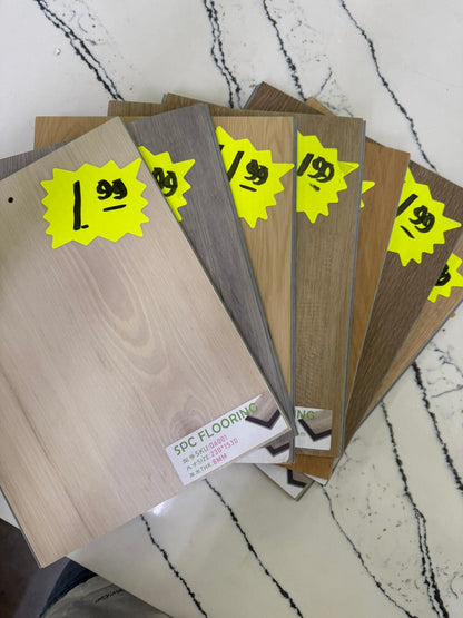 [CLEARANCE] SPC Flooring- $1.99 PER SQ FT