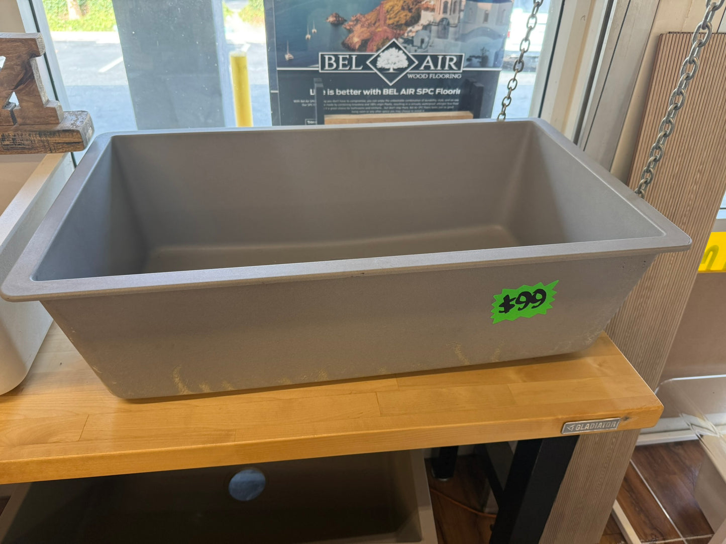 [CLEARANCE] Dark Grey Undermount Kitchen Sink