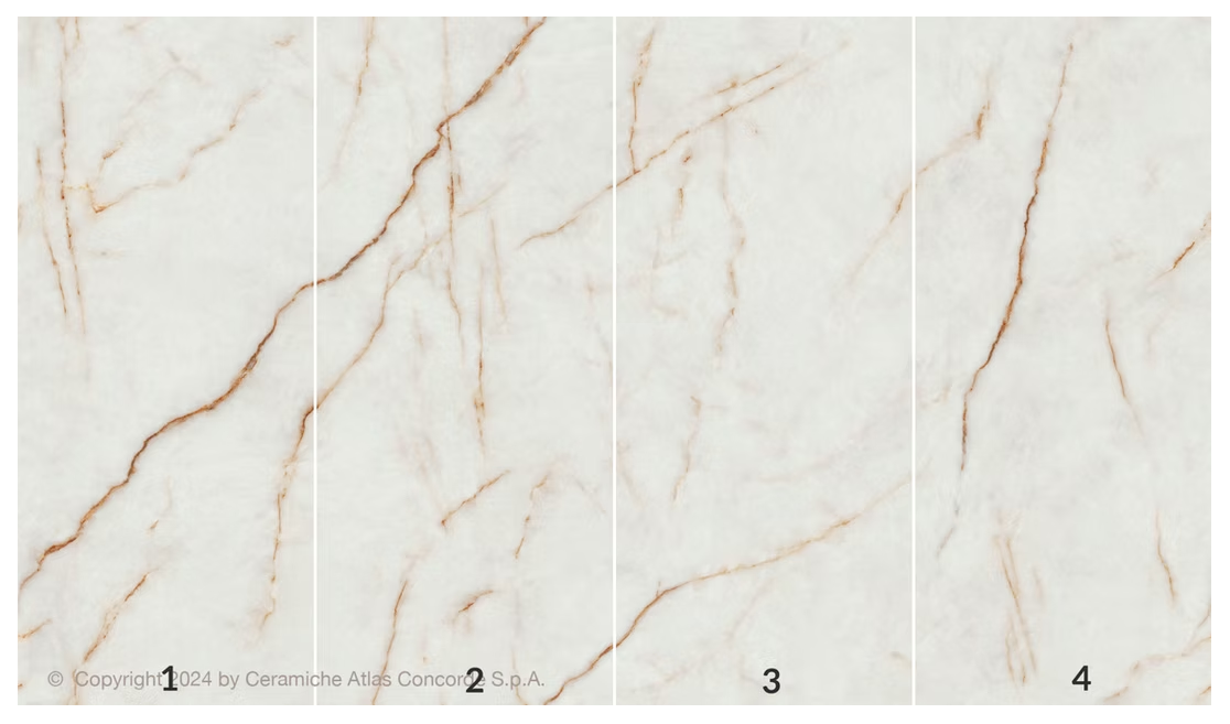 Atlas Concorde HybridSlab™ Ice Crystal Rectified Porcelain Slab