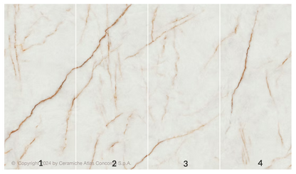 Atlas Concorde HybridSlab™ Ice Crystal Rectified Porcelain Slab