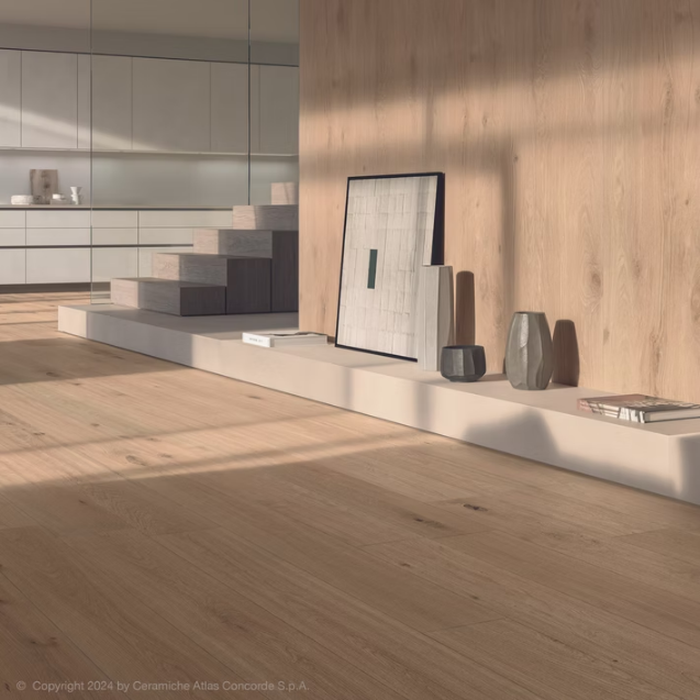 Atlas Concorde HybridSlab™ Icon Oak Rectified Porcelain Slab