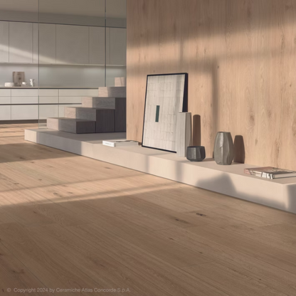 Atlas Concorde HybridSlab™ Icon Oak Rectified Porcelain Slab