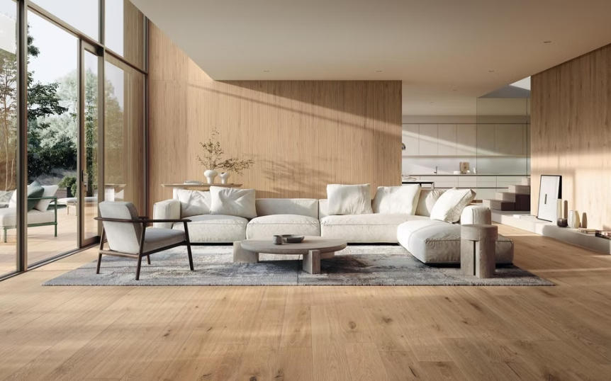 Atlas Concorde HybridSlab™ Icon Oak Line Rectified Porcelain Slab