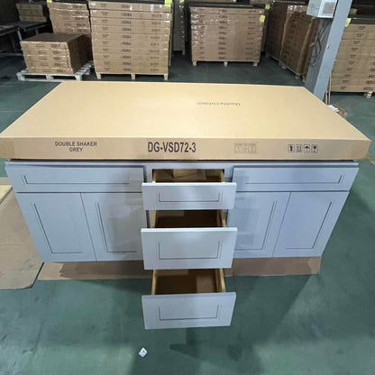 Grey Double Shaker (Bathroom Vanity Only)