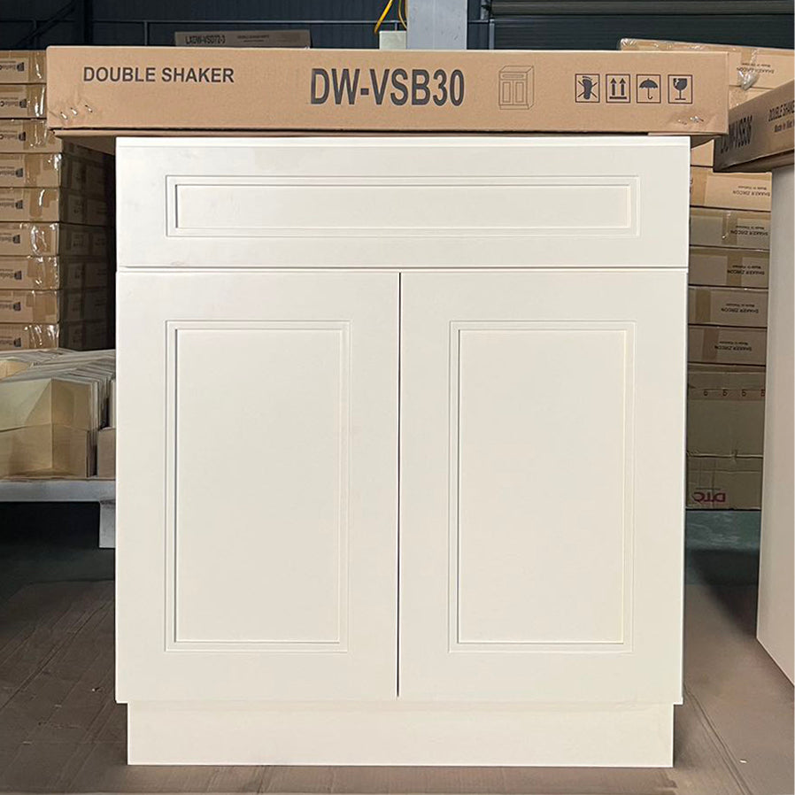 White Double Shaker (Bathroom Vanity Only)