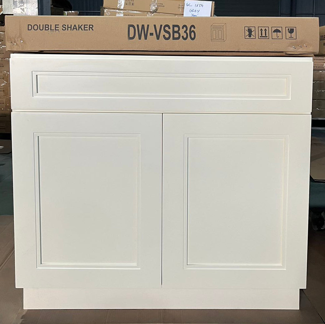 White Double Shaker (Bathroom Vanity Only)