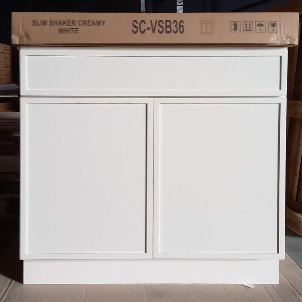Cream Slim Shaker (Bathroom Vanity Only)