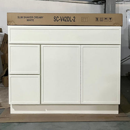 Cream Slim Shaker (Bathroom Vanity Only)