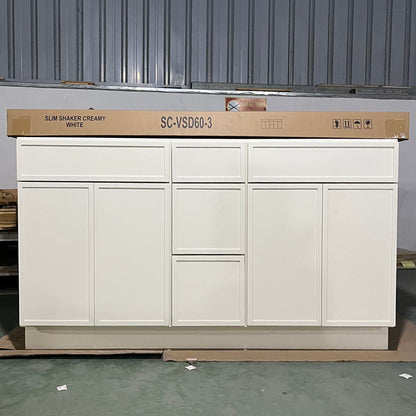 Cream Slim Shaker (Bathroom Vanity Only)