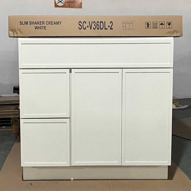 Cream Slim Shaker (Bathroom Vanity Only)