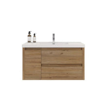 Load image into Gallery viewer, Jade 36&quot; Wall Mounted Vanity With Reinforced Acrylic Sink
