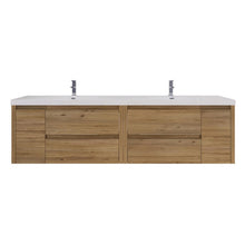 Load image into Gallery viewer, Jade 72&quot; Wall Mounted Vanity Set With Reinforced Acrylic Sink Top

