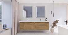 Load image into Gallery viewer, Jade 84&quot; Wall Mounted Vanity Set With Reinforced Acrylic Sink Top
