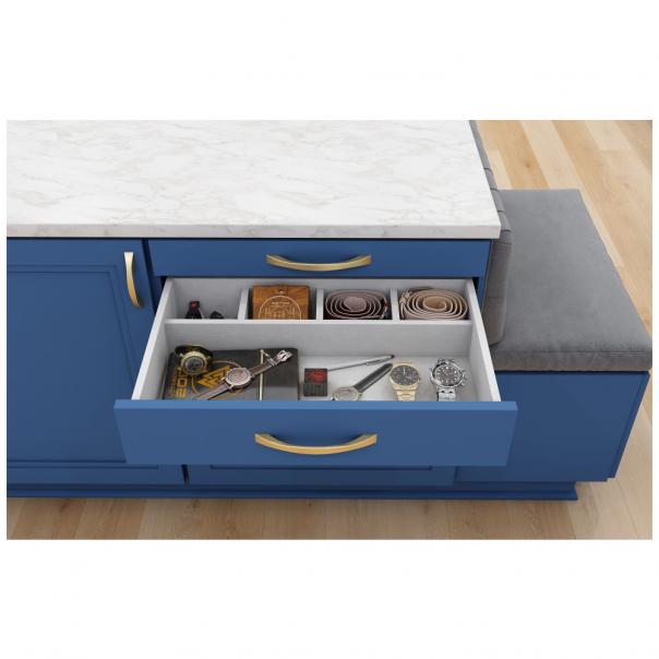 Winnie Felt 5-Compartment Jewelry Organizer Drawer